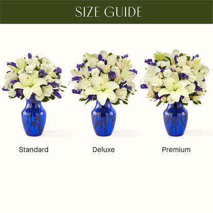 Sapphire Rush Bouquet –  Qfc, Seattle WA
