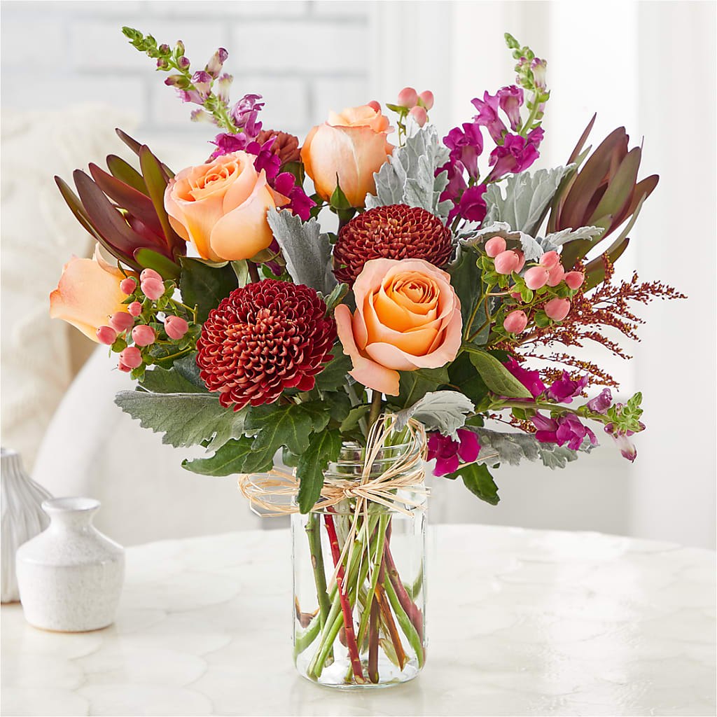 Moody Hues Bouquet –  Qfc, Seattle WA