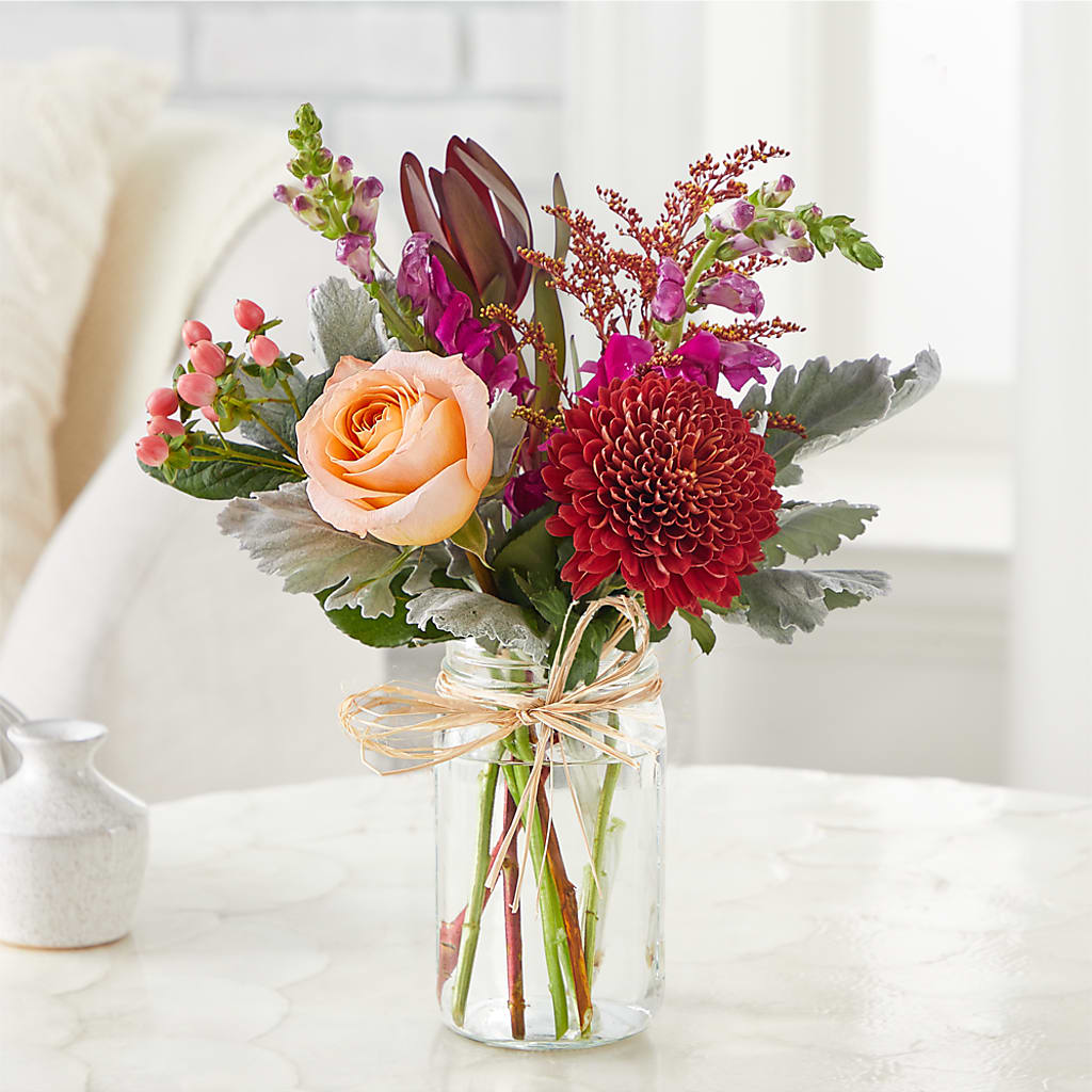 Moody Hues Bouquet –  Qfc, Seattle WA