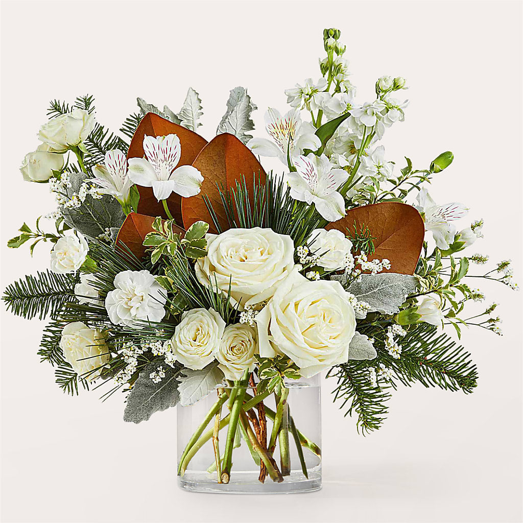 Fresh Snowfall Bouquet –  Qfc, Seattle WA
